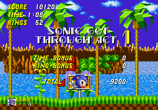 Play Sonic 2 CD Remix 2022 Sonic 1 Now -  :xxx - :yyy Game Screenshot