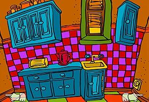 Play The Great Kitchen Escape Now - Escape :xxx - :yyy Game Screenshot