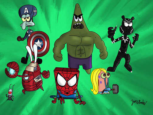 spongebob Superhero Games