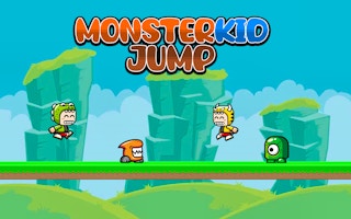 Monster Kid Jump - Free jumping Game Like Just Jump 아케이드