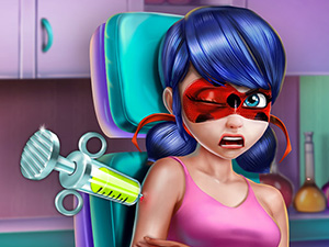 Dotted Girl Vaccines Injection - Free Games for Dress-up Game