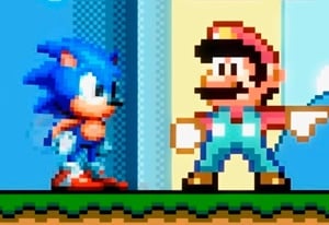 Sonic in Super Mario World Spiele jetzt Sonic in Super Mario World