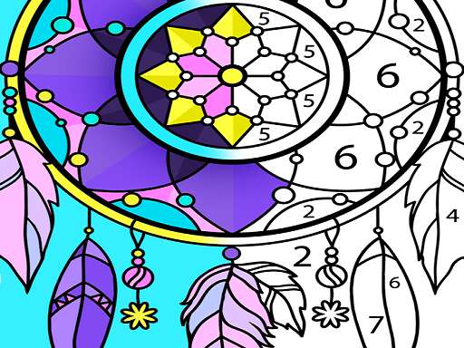 Adult Coloring Book Game Of Stress Relieving - Play free online ...