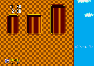 Играть в Сonic 1: Возвращение в будущее сейчас -  Скриншот игры :xxx - :yyy