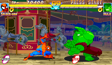Play Marvel Super Heroes (951117 Brazil) Now -  :xxx - :yyy Game Screenshot