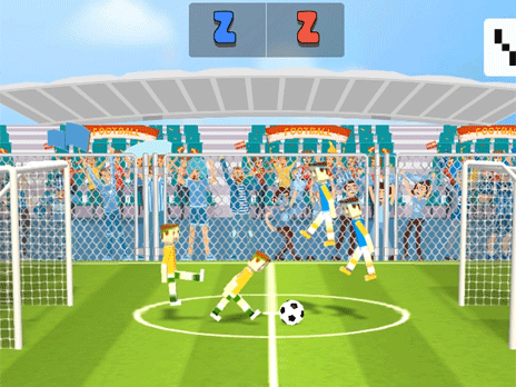 Play Soccer Physics Now - Arcade :xxx - :yyy Game Screenshot