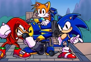 FNF: Sonic Rhythm Rush! Fanmade Spiele jetzt FNF: Sonic Rhythm Rush! Fanmade