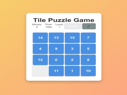 Tile Puzzle Game Games