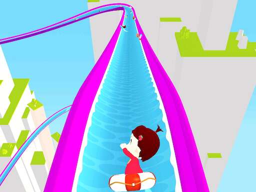 ウォータースライドio をオンライン無料プレイ - io ゲームスクリーンショット
