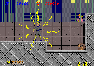 Play Shinobi (beta bootleg, System 16A) Now -  :xxx - :yyy Game Screenshot