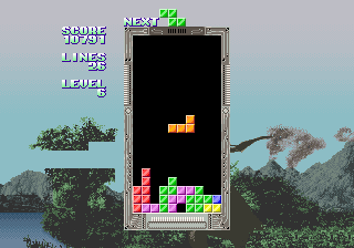 Spiele jetzt Tetris (Set 3, Japan, System 16A, FD1094 317-0093a) -  :xxx – :yyy Spiel-Screenshot