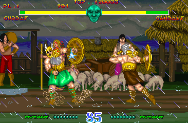 Play Mighty Warriors Now -  :xxx - :yyy Game Screenshot