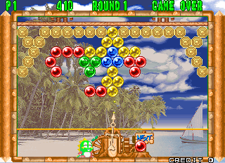 Play Puzzle Bobble 2 (Ver 2.2J 1995/07/20) Now -  :xxx - :yyy Game Screenshot