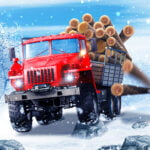 今すぐトラック運転手：雪道をプレイ -  :xxx - :yyyゲームスクリーンショット