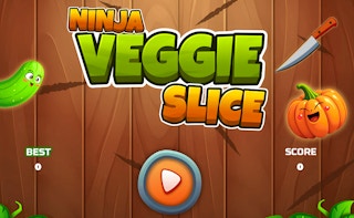 Ninja Veggie Slice Games