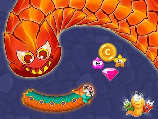 Play Worm Hunt: Snake IO Zone Now