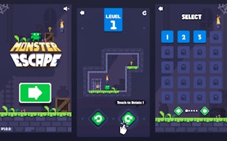 Monster Escape - Free monster Game Like مسدس مجرة لا نهائية