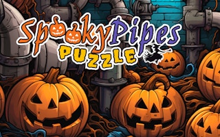 Spooky Pipes Puzzle Games