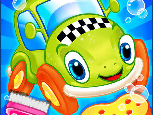 Sports Car Wash Gas Games