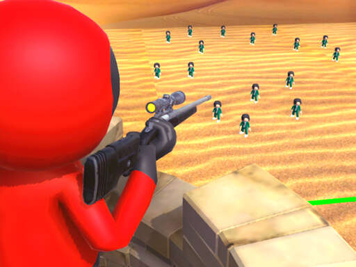 Défi du jeu du calmar K-Sniper - Free Jeux gratuits en ligne les plus populaires Squid Game