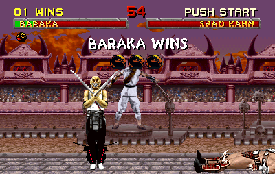 立即玩Mortal Kombat II (rev L31) - Arcade :xxx - :yyy 游戏截图