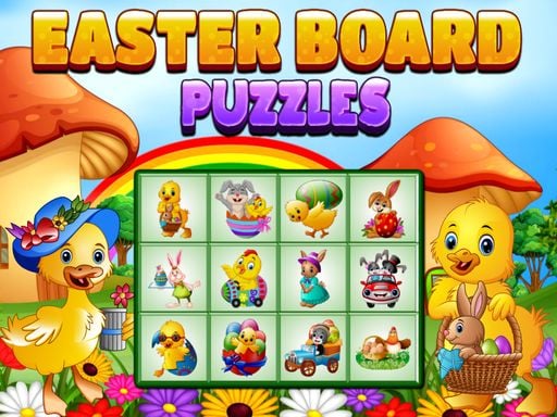 Easter Board Puzzles Games