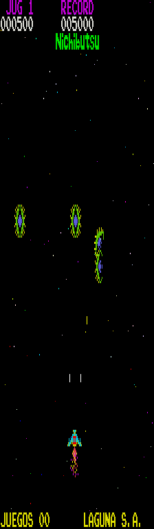 Play Cresta Mundo (Laguna S.A. Spanish Moon Cresta bootleg) Now -  :xxx - :yyy Game Screenshot
