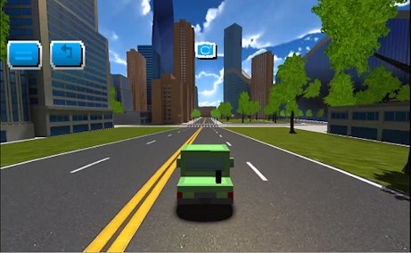 Blocky Cars in Real World - 100% Free Block Blocky Cars in Real World - Block Game Screenshot
