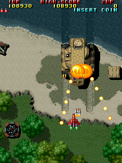 Play Raiden II (Easy Version, US set 2) Now -  :xxx - :yyy Game Screenshot