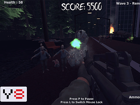 Horror Game Logo - Free Online Games Platform