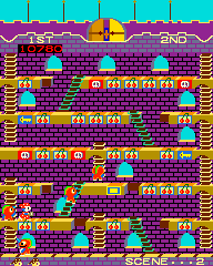 Play Mr. Do's Castle (set 1) Now -  :xxx - :yyy Game Screenshot