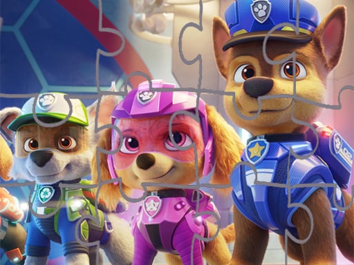 Paw Patrol Jigsaw Game Games