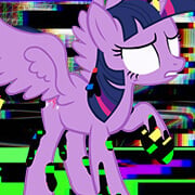 Spiele jetzt FNF vs Pibby Twilight Sparkle – Dusk Till Dawn