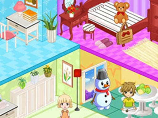 Princess Doll House Design Games