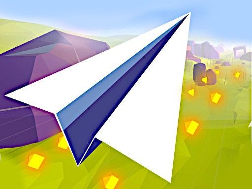 Paperly - Paper Plane Adventure - 100% Free 1 Player Paperly - Paper Plane Adventure - 1 Player Game Screenshot