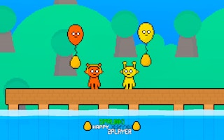 Sprunki Happy Easter 2Player - Free two-player Game Like 快樂兄弟 2人