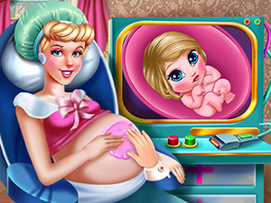 Cinderella Pregnant Check Up - Free Games for Dress-up Game