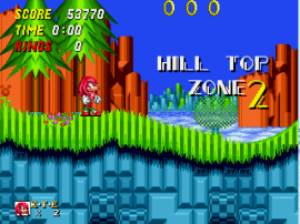 Jouez à Sonic & Knuckles + Sonic the Hedgehog 2 (Monde) (Version Longue) maintenant -  Capture d'écran de :xxx - Jeu :yyy