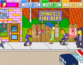 Spiele jetzt The Simpsons (4 Spieler Welt, Set 2) - Arcade :xxx – :yyy Spiel-Screenshot