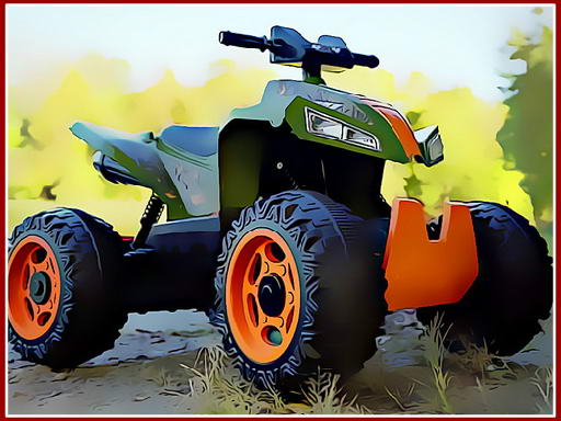 4x4 ATV Motorräder für Kinder - Free Spiele für Puzzle Game