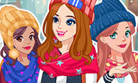 Play Winter Top Model Dress Up Now -  :xxx - :yyy Game Screenshot