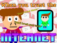 今すぐインターネットを信じる時をプレイ - Scratch :xxx - :yyyゲームスクリーンショット