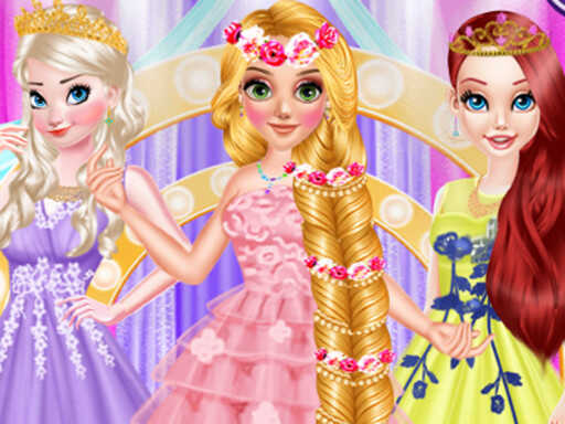  Long Hair Princess Prom - Free Top Free Online Games tagged Track Game
