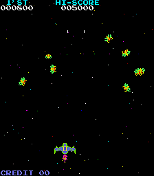Play Moon Cresta (bootleg set 2) Now -  :xxx - :yyy Game Screenshot