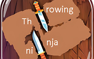 Throwing ninja - Free hyper-casual Game Like Spiral Paint - Arcade Shooter