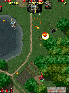 Play Raiden II (Germany) Now -  :xxx - :yyy Game Screenshot