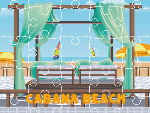 Cabana Beach Jigsaw Games