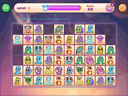 Play Space Pet Link Now - Mahjong :xxx - :yyy Game Screenshot