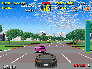 Play Chase H.Q. (US) Now -  :xxx - :yyy Game Screenshot