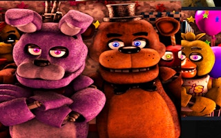 Jogue FNAF Freddy Sliding Puzzle online grátis - Captura de tela do jogo de action